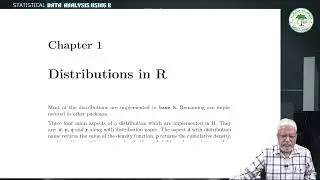 Probability distribution in R-1