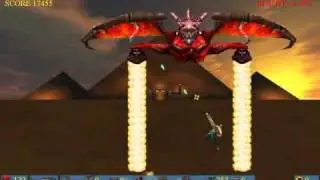 Serious Sam 2D TLGH - last level and boss fight