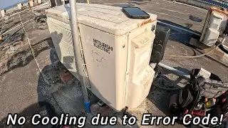Communication Error Causes System to Not Cool! (Error Code E6)  #HVAC #Service #NoCool