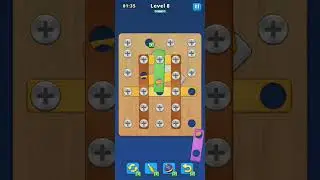 Level 8 Screw Puzzle 🔩 | Can you solve this? 🤔
