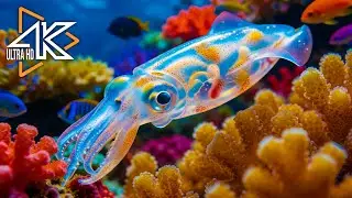 4K Underwater World - Breathtaking OceanWildlife Paired with Relaxing Music