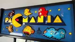 1987 Atari Licensed Namco Pac-Mania Maze Video Game Arcade