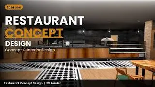 Innovative Flavors: 3D Restaurant Concept