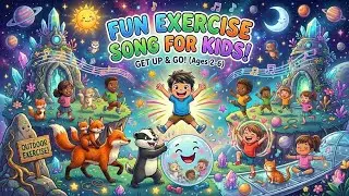 Move Your Body, Let&rsquo;s Play! | Fun Exercise Song for Kids (Ages 2&ndash;6)