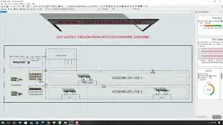 THIẾT KẾ ĐƯỜNG ĐI AGV TỪ BẢN VẼ AUTOCAD (AGV LAYOUT DESIGN FROM AUTOCAD DRAWING)