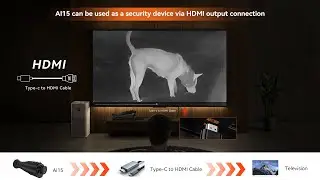 How to connect GTMEDIA Hawkeye Ai15 to HDMI display