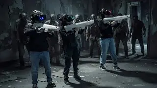 Shooting Zombies in VR