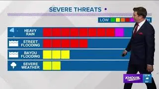 Tuesday's noon forecast update with Brooks Garner