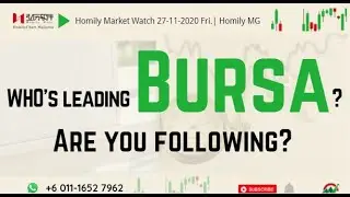 WHO&rsquo;s leading Bursa ? Are you following?#FBMSC#solution#annjoo#sector analysis#homilychart