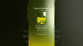 Dawn of Yellowranger Vanisk mix