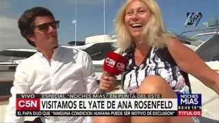 C5N - Noches Mías: Programa 01/02/2016 - Visitamos el yate de Ana Rosenfeld