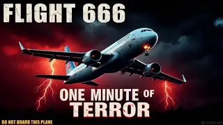 One Minute Of Terror | Haunted American Airlines Flight 666 | Real Horror Story