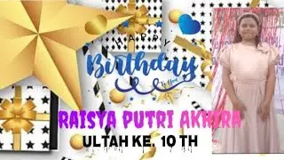 LIVE:  ULTAH   RASYAH  PUTRI  AKHIRA