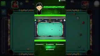epic Golden Break in 9 Ball 8 ball Pool#gamingwithk #8ballpool #goldenbreak