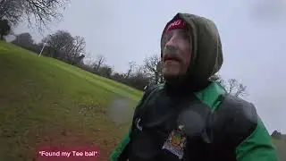 Simple Par 4 in not ideal weather turns into chaos for 2 amateur golfers