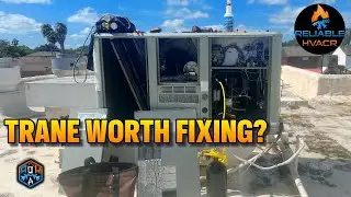 Trane off the tracks, Repair or Replace?