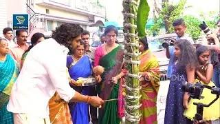 ಆ್ಯಕ್ಷನ್ ಪ್ರಿನ್ಸ್ ಧ್ರುವ ಸರ್ಜಾ ಮದುವೆಯ ಚಪ್ಪರ ಪೂಜೆ | Dhruva Sarja Marriage
