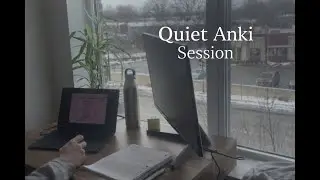 1 Hour Study With Me | Anki Flashcards, Calm Focus