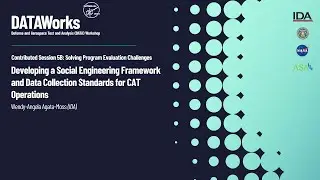 Contributed Session 5B: Developing a Social Engineering Framework and Data Collection Standards...