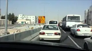 Driving in Doha, Qatar HD