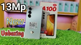 Itel A100 4+128gb Unboxing In Pakistan 13Mp 15w Unisoc T7250 