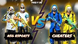 eSports players💥 Vs CHEATERS ☠️ || CUSTOM 2V2 | ASG GAMERS