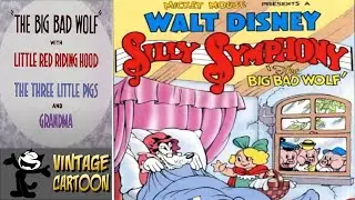 The Big Bad Wolf (1934) | Vintage Cartoon | Classic Disney Animation