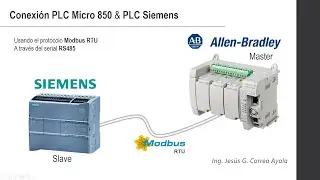 Comunicacion PLC Siemens & PLC Allen Bradley (MB RTU)✅ || Curso Patreon
