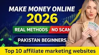 Top 10 Affiliate Marketing Websites 2026 | Best Websites to Make Money Online in Pakistan