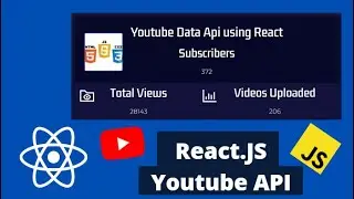 React.JS API Project || Youtube Subscriber Count & MORE Statistics