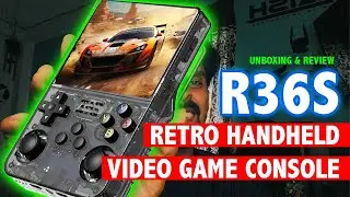 මේකනම් පට්ට 😍 R36S Retro Handheld Video Game Console!
