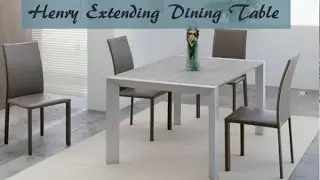 Henry extending dining table from Peressini | Mia Stanza