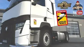 [ETS2 v1.40] Angles Morts Sticker Mod v1.1 *for all Trucks W.I.P*