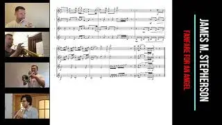 James M. Stepherson - Fanfare for an Angel  (for 4 trumpets in C )