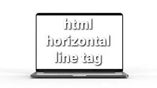 HTML horizontal line tag | how to add horizontal line in html? 