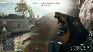 Triple kill on the cliffs, after double at shipping containers, with a pistol