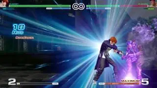 Iori combo [KOF XIV Demo]