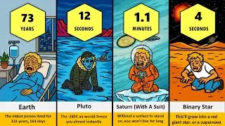 Comparison: How Quickly Every Planet Would Kill You