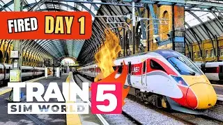 Fired on day one: Train Sim World 5 at Milton Keynes