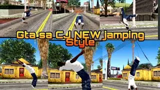 NEW CJ JAMPING STYLE MOD FOR GTA SA ANDROID 2020