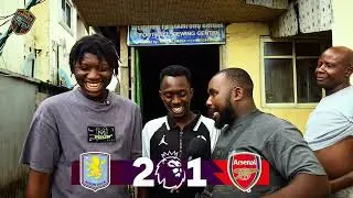 Saka it's not always about you!!!! Aston Villa 2 vs Arsenal 1