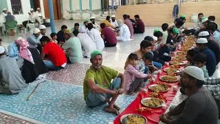 Jajod Roja Iftar मदीना मस्जिद जाजोद। यहाँ हर दिन होती है इफ्तार पार्टी। मौहल्लेवासी करते हैं सहयोग