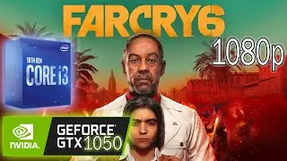 FARCRY 6  PC | GTX 1050 + Intel Core i3 10100  | Test gaming 2022