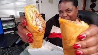 Mukbang/Subway New Signature Wraps&bull;Chipotle Steak & Cheese(eating show)