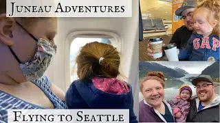 Exploring Juneau | Mendenhall Glacier | Traveling to Seattle | Weekly Vlog