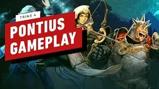 Trine 4 Gameplay - Pontius the Knight's Tutorial Stage