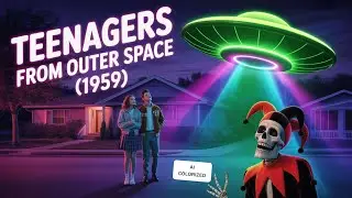Teenagers from Outer Space (1959) &mdash; AI Colorized | Full Sci-Fi Cult Classic