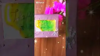 DIY Happy New Year Fire Card | Easy Burning Card Tutorial #shorts #newyear #artisticjannati #diy