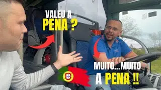 Como é Ser Motorista de Ônibus em Portugal? Saiu do Caminhão🚛 para o AutoCarro🚌.