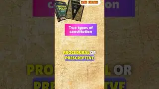 Procedural & Prescriptive Constitution📜 #constitution #upsc #polity #laxmikantpolity #shorts